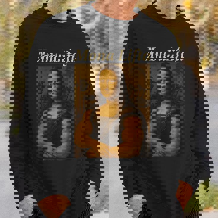 モナ・リフタ マッスル モナリザ ボディービル フィットネス ジム愛好家 スウェットシャツ 彼への贈り物