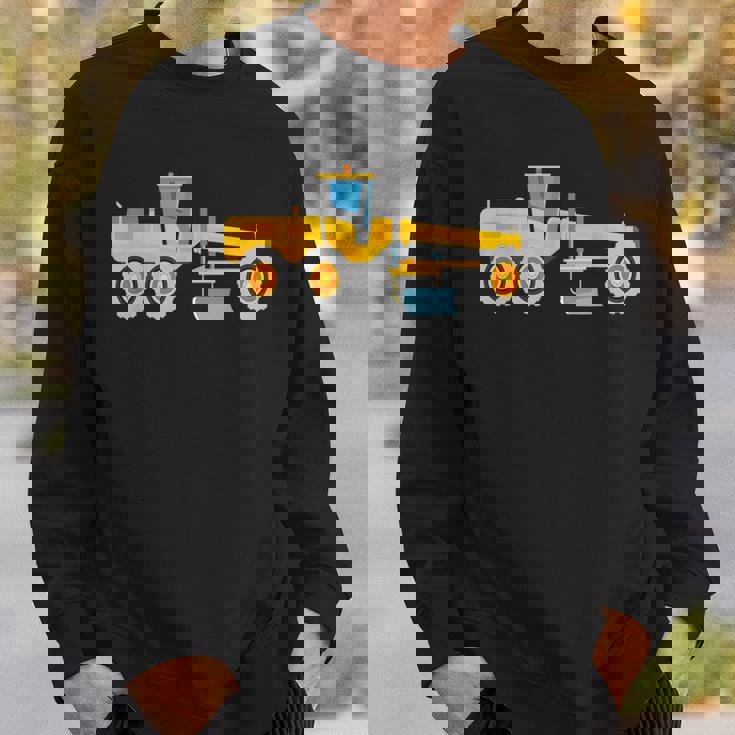 モーターグレーダー大好き、メンズ・ボーイズ・キッズ スウェットシャツ 彼への贈り物
