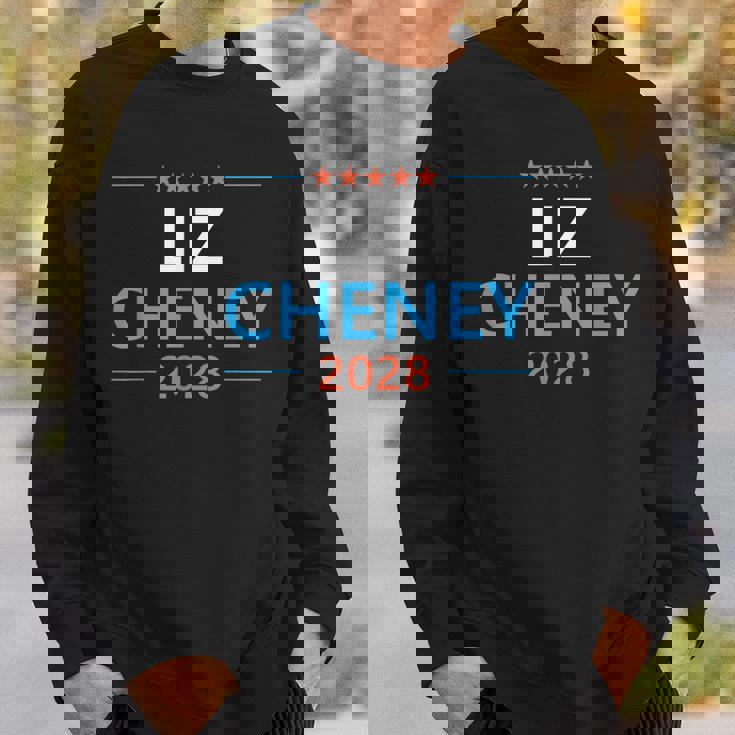 リズ・チェイニー 2028 大統領共和党選挙 '28 スウェットシャツ 彼への贈り物