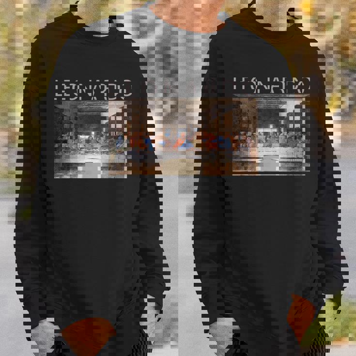 レオナルド ダヴィンチ 面白いtシャツ アート 絵画 メンズ 面白い 服 美術 おもしろ ネタ スウェットシャツ 彼への贈り物