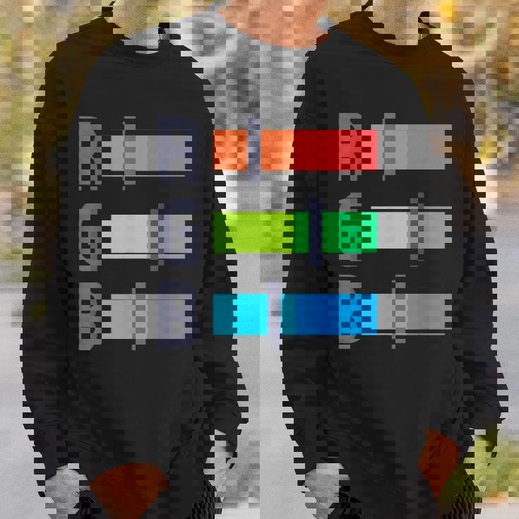 レッド グリーン ブルー Rgb カラー モデル アーティスト スウェットシャツ 彼への贈り物