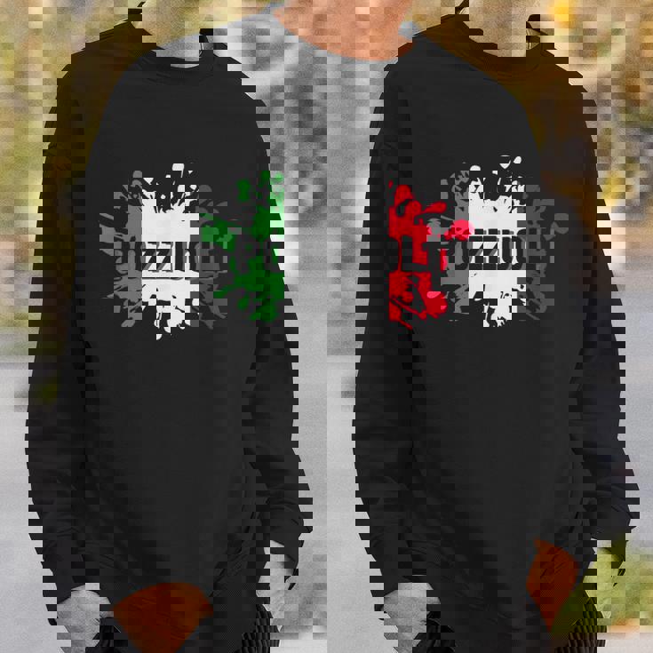 レトロ イタリア シティ ポッツォーリ スウェットシャツ 彼への贈り物