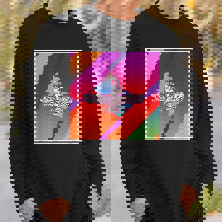 レトロ ヴィンテージ 美的 アヌンナキ スウェットシャツ 彼への贈り物