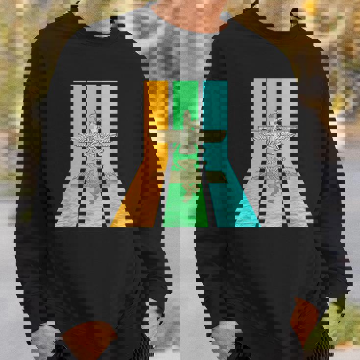 レトロ80年代ヴィンテージ風アヌンナキ スウェットシャツ 彼への贈り物