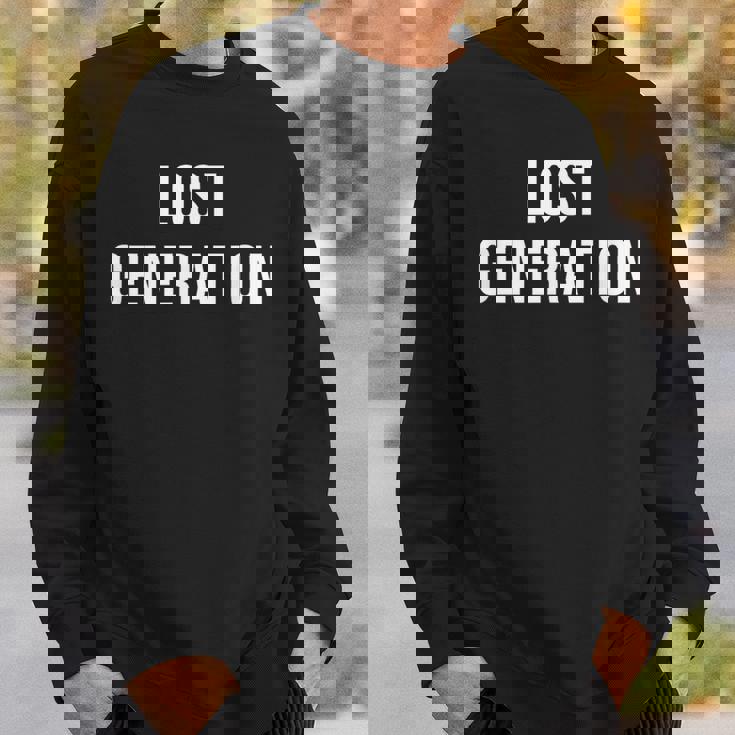 ロストジェネレーション スウェットシャツ 彼への贈り物