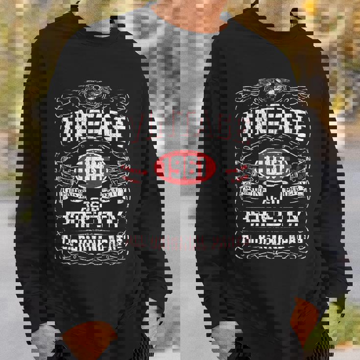 ヴィンテージ 1961 還暦 62歳 1961年生まれ スウェットシャツ 彼への贈り物