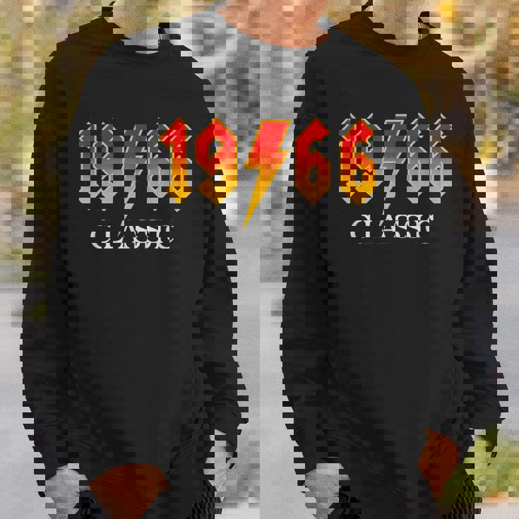 ヴィンテージ 1966 クラシック 60歳 60歳 誕生日 ロックレジェンド スウェットシャツ 彼への贈り物