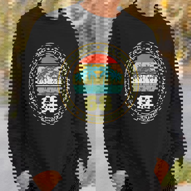 ヴィンテージ 68歳の誕生日のデコレーション 男性用 68歳の誕生日 スウェットシャツ 彼への贈り物