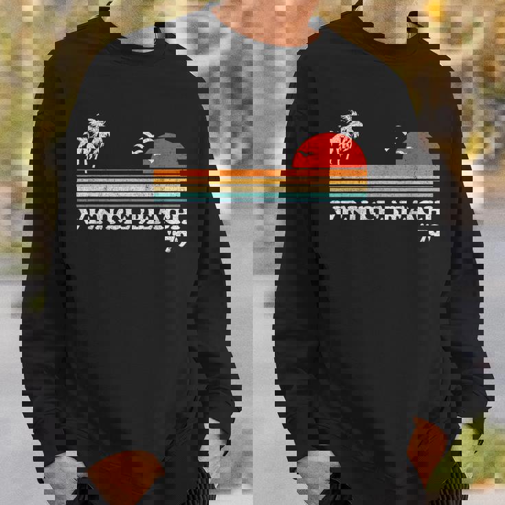 ヴィンテージ ベニス ビーチ カリフォルニア レトロ サンセット サーフィン 70年代のギフト スウェットシャツ 彼への贈り物