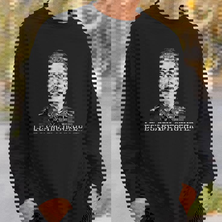 反社会主義と共産主義者 スターリン スウェットシャツ 彼への贈り物