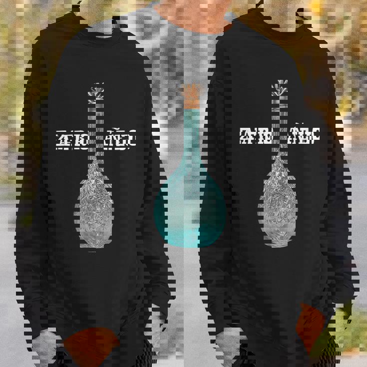 古くなったサファイア テキーラ 一口飲料 ヴィンテージドリンク製品 スウェットシャツ 彼への贈り物