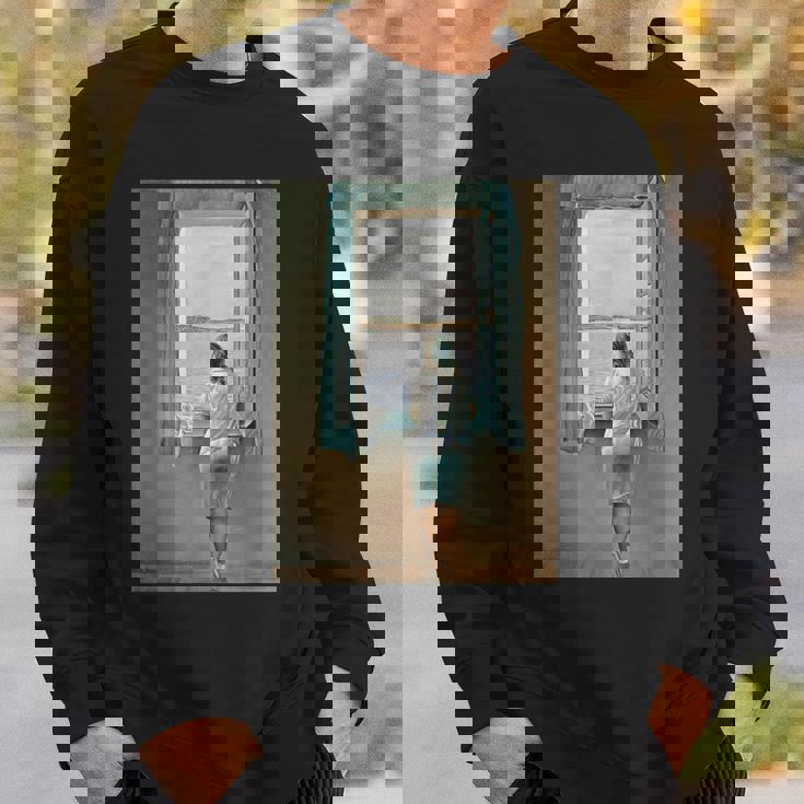 名画イラスト スウェットシャツ 彼への贈り物