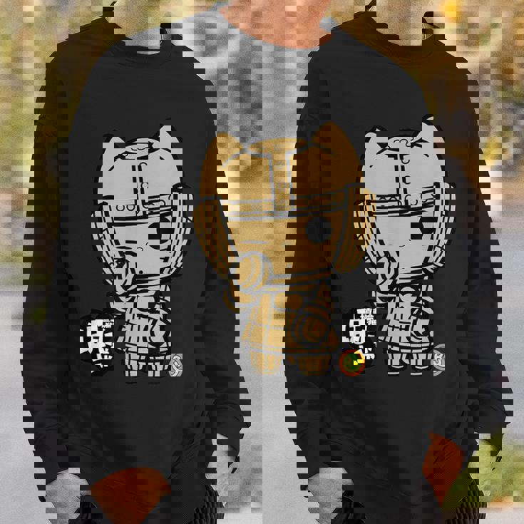 埴輪猫はにゃにゃ_004 スウェットシャツ 彼への贈り物