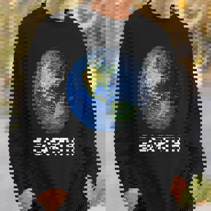 太陽系 第3惑星 地球 宇宙 スウェットシャツ 彼への贈り物