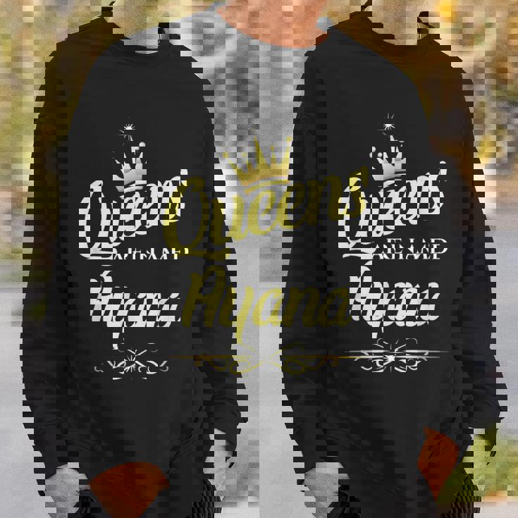 女王はayanaと名付けられる スウェットシャツ 彼への贈り物