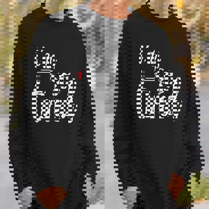 子育て とても疲れました スウェットシャツ 彼への贈り物