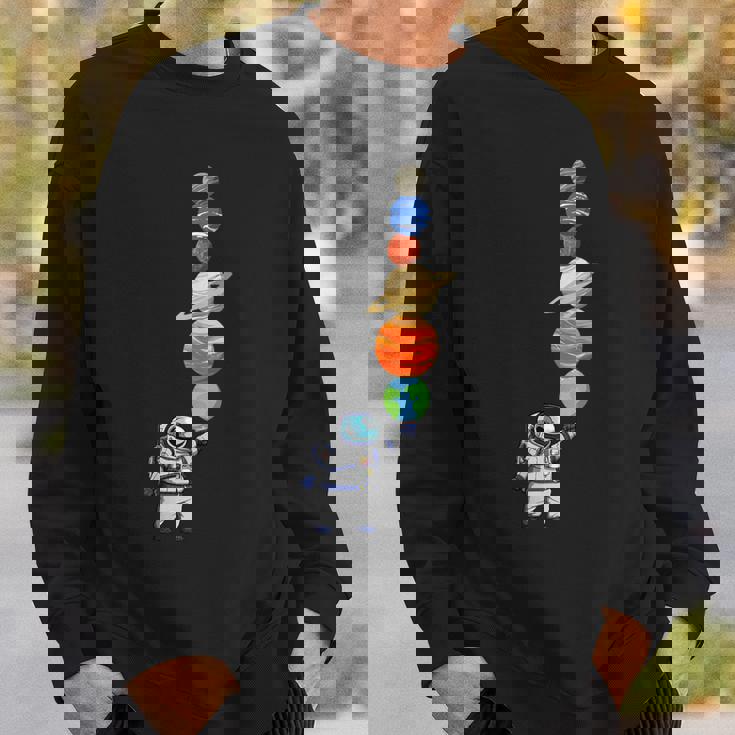 宇宙飛行士 プラネット アイスクリーム 宇宙服 スウェットシャツ 彼への贈り物