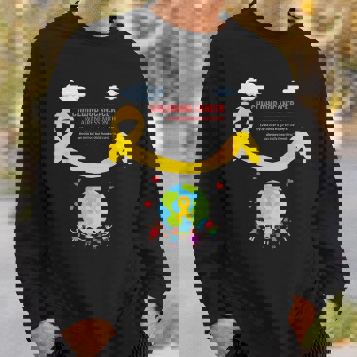 小児がん啓発月間 スウェットシャツ 彼への贈り物