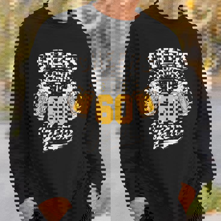 応援&ビール 60歳 還暦 ビール飲み会 スウェットシャツ 彼への贈り物