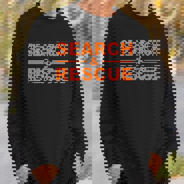 捜索救助 緊急対応捜索チームar ユニフォーム スウェットシャツ 彼への贈り物