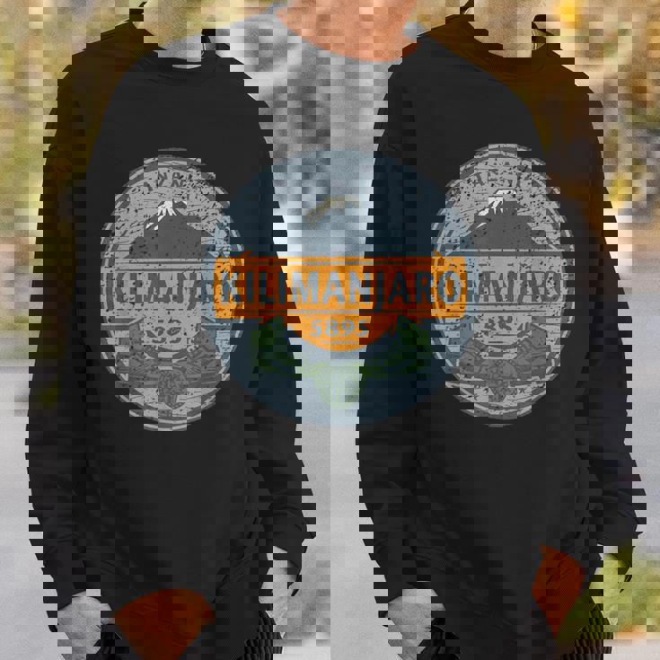 旅行 アフリカ タンザニア セレンゲティ キリマンジャロ山 バケーション スウェットシャツ 彼への贈り物