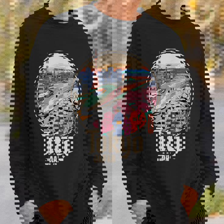 東京 日本 新幹線 さくら 富士山 漢字 お土産 スウェットシャツ 彼への贈り物