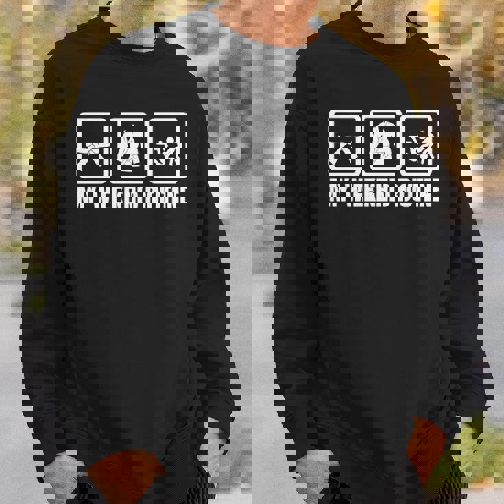 柔道整復師の週末スケジュール 柔道愛好家 長袖tシャツ スウェットシャツ 彼への贈り物