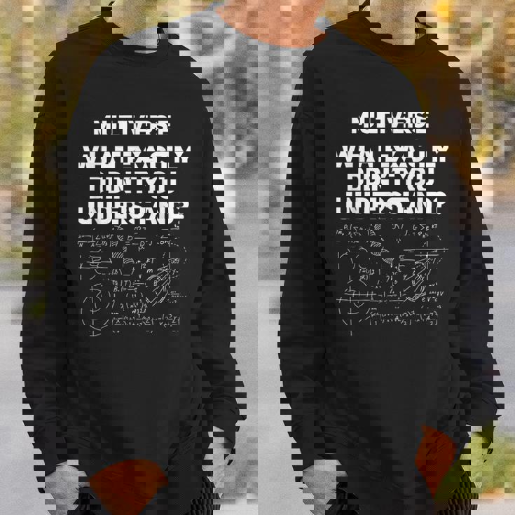 次元移動未来量子力学マルチバース スウェットシャツ 彼への贈り物