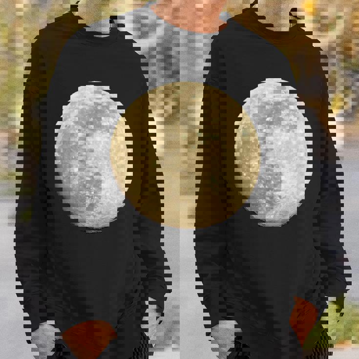 満月 夜空 月 スウェットシャツ 彼への贈り物