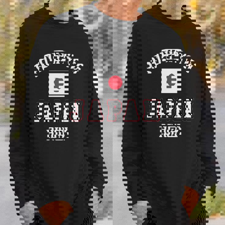 物件日本ラグビー日本代表旗選手ファンサポーター 長袖tシャツ スウェットシャツ 彼への贈り物