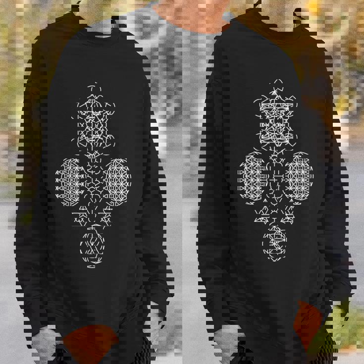 神聖幾何学のグループ スウェットシャツ 彼への贈り物