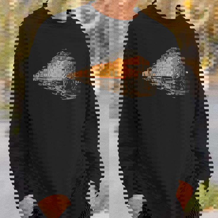 貨物列車 スウェットシャツ 彼への贈り物