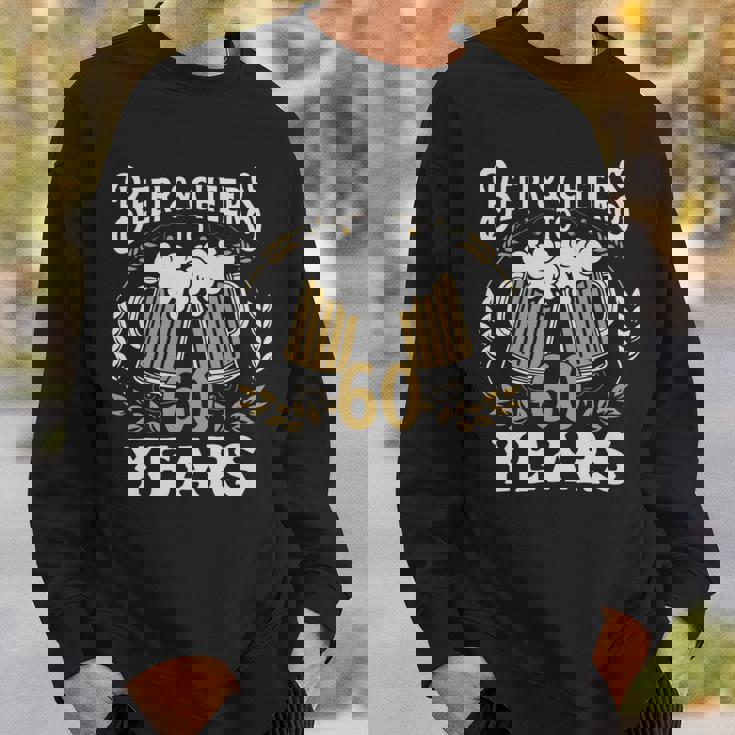 還暦祝い 60歳 1966年 ビール デザイン 面白い メンズ レディース 長袖tシャツ スウェットシャツ 彼への贈り物