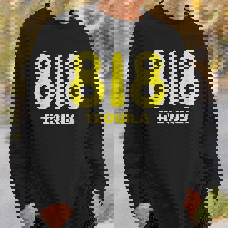 面白いドリンクデザイン 818 チームテキーラワインラバー スウェットシャツ 彼への贈り物