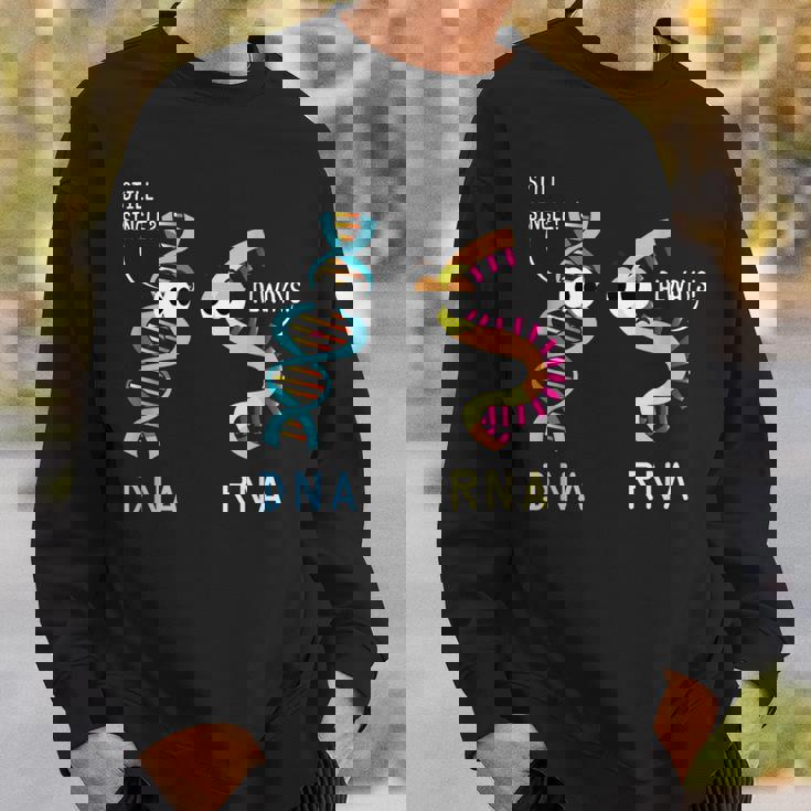 面白い生物学誇り高き生物学者微生物学 Dna Rna スウェットシャツ 彼への贈り物