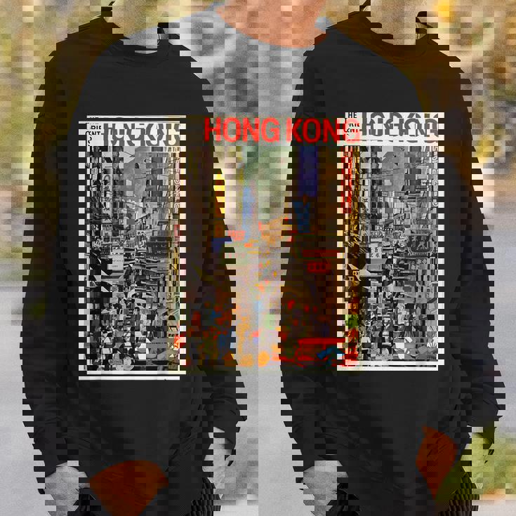 香港のお土産ポスター香港 スウェットシャツ 彼への贈り物