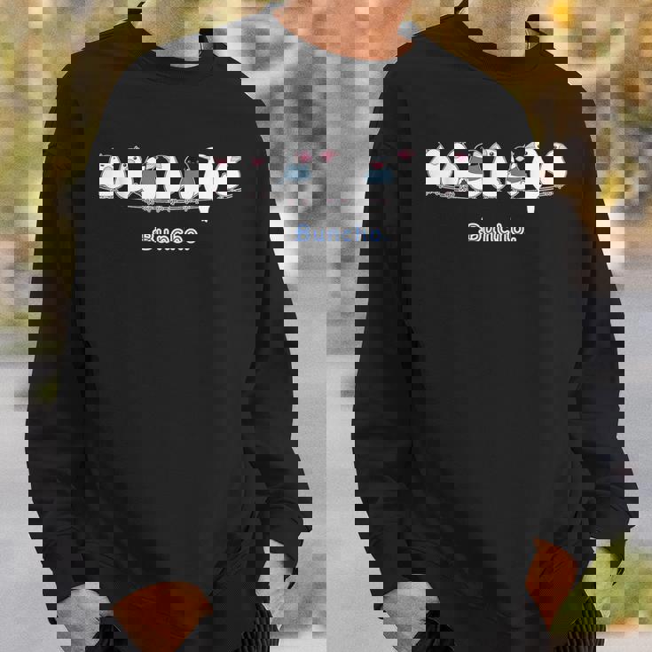 （旧デザイン）シロブンチョウ & サクラブンチョウ さん『なかまたち』白文鳥 桜文鳥【どうぶつフレンズ】動物 スウェットシャツ 彼への贈り物