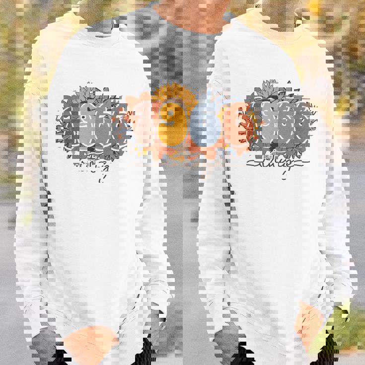 60歳 ヴィンテージ 1966 60歳の誕生日 ワイルドフラワー スウェットシャツ 彼への贈り物