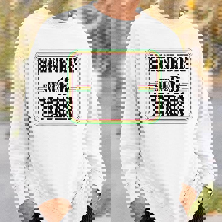 63歳の伝説、63歳の誕生日、ついに63歳 スウェットシャツ 彼への贈り物