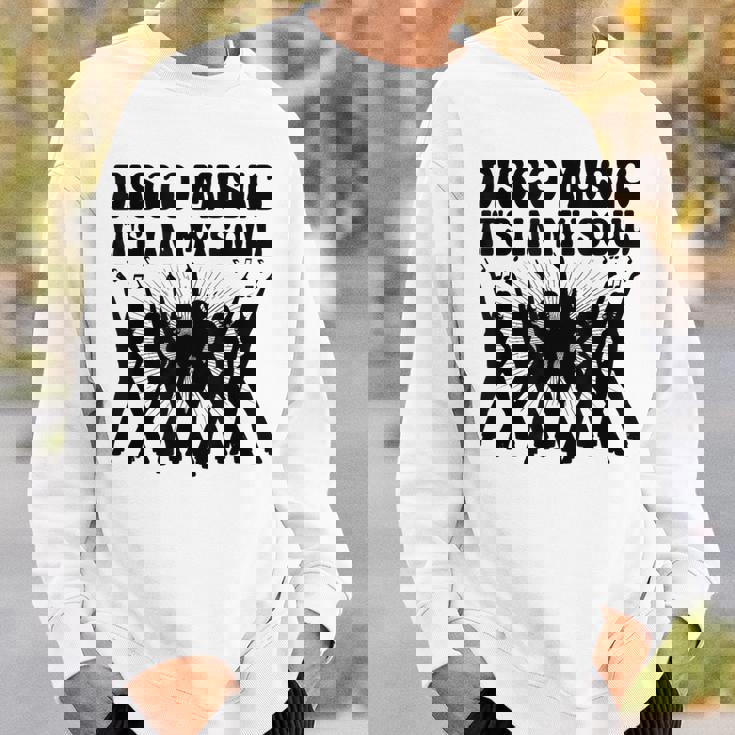 Disco Music It's In Myoul ヴィンテージ 70年代 ダンシング レトロダンス スウェットシャツ 彼への贈り物