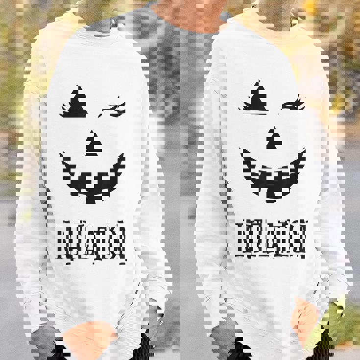 Due To Inflation This Is My Halloween Costume Couples Sweatshirt Gifts for Him