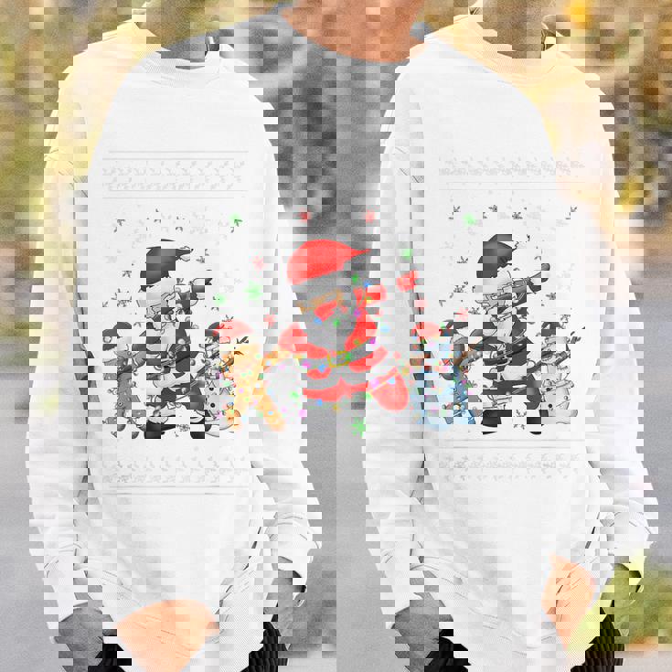 Dabbinganta Christmas おかしいdabサンタクロースクリスマス スウェットシャツ 彼への贈り物