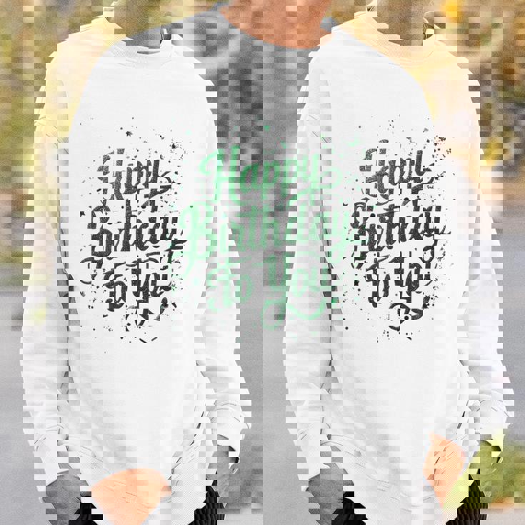 Happy Birthday To You バースデーパーティー メンズ レディース キッズ スウェットシャツ 彼への贈り物