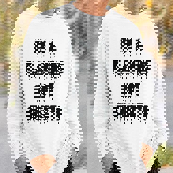 Happy Halloween I’M A Flaming Hot Cheeto Spooky Costume Sweatshirt Gifts for Him