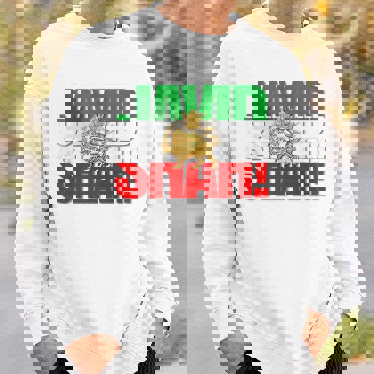 Javidhah イラン国旗 ペルシャパフラヴィー ライオンと太陽 スウェットシャツ 彼への贈り物