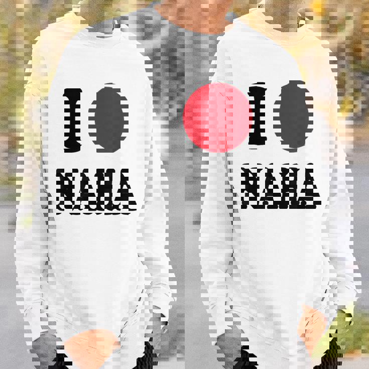 I Love Naha 那覇大好き スウェットシャツ 彼への贈り物