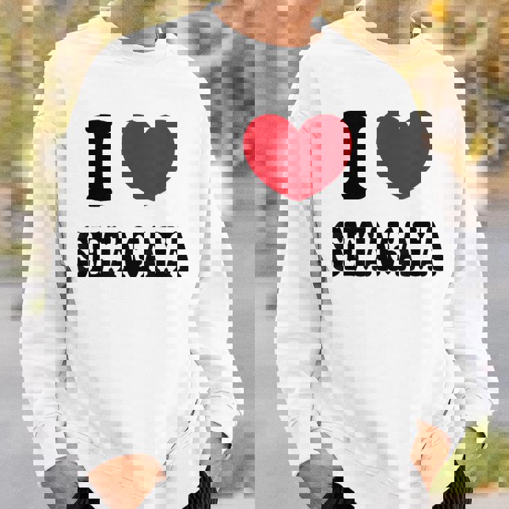 I Loveetagaya アイ・ラブ世田谷 スウェットシャツ 彼への贈り物