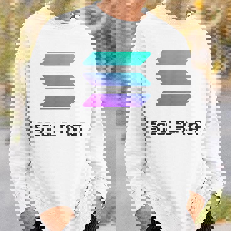 Solコインcryptocurrency 30ソラナ・テクノロジーolana スウェットシャツ 彼への贈り物