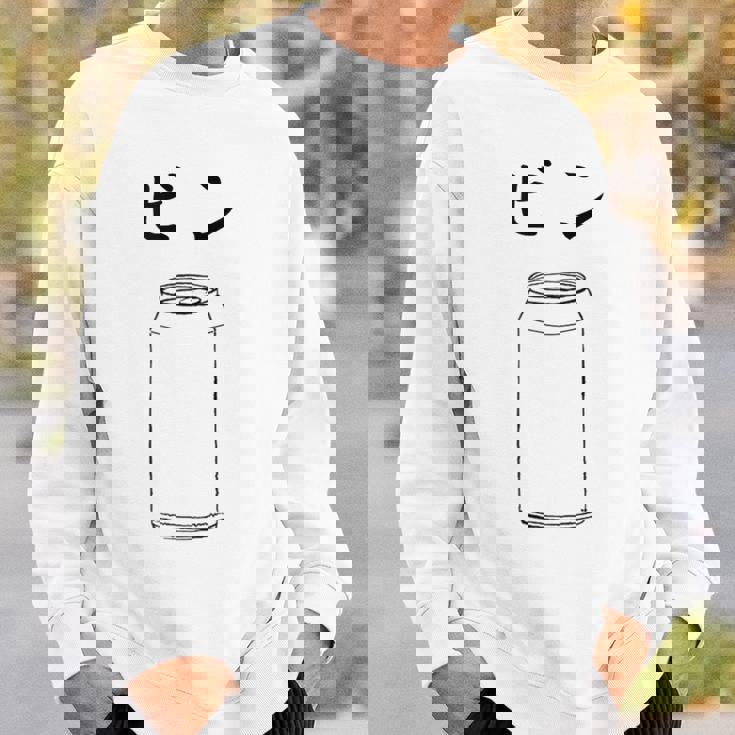 【ビン】おもしろ 面白い ウケる ふざけ ネタ 笑える 宴会用 文字 言葉 まぬけ スウェットシャツ 彼への贈り物