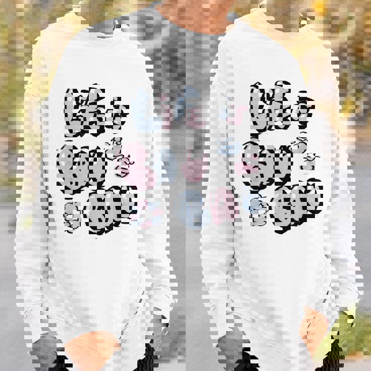 【フワモコ】Life Is Bau Bau スウェットシャツ 彼への贈り物